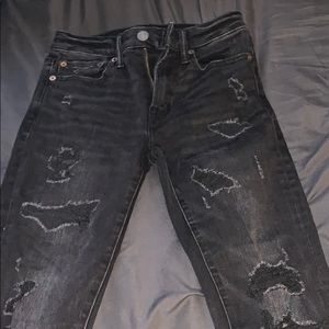 American Eagle Black Jeans 28x32